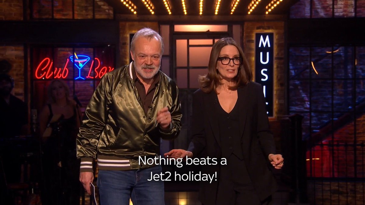 Tina Fey’s very British education. #SNLUK #SNL #SaturdayNightLive