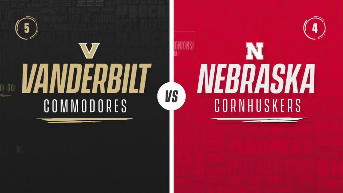 VANDERBILT HAS THEIR FIRST LEAD OF THE GAME