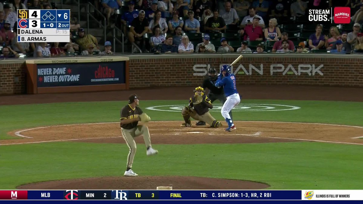 Ariel Armas ties the game with James Triantos on the call AGAIN 🤣