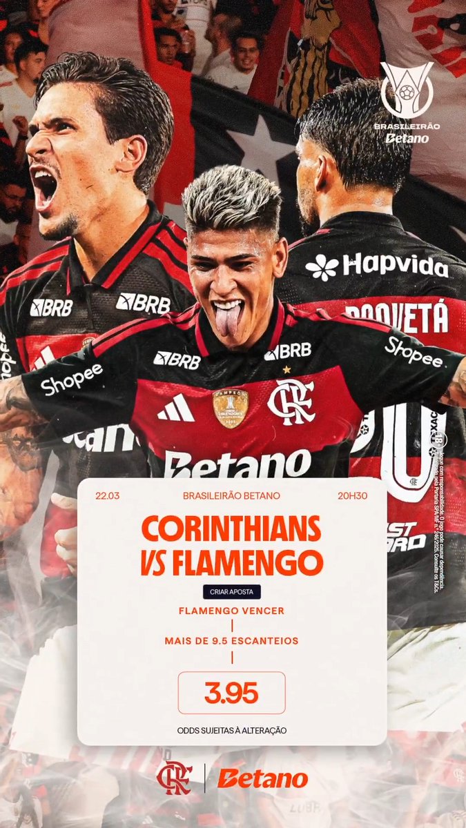 É sobre sentimento que atravessa gerações. ⚡ É pai ensinando o filho a cantar, é o Manto passado como herança, é a Nação pulsando como um só coração. Hoje é dia de Mengão, é dia de confiar. 🔴⚫️ #Confia #BetanoFla #NacaoConfia #ad
