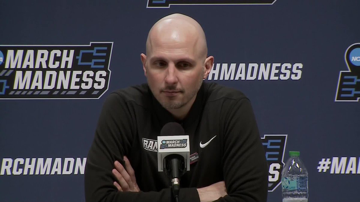 "They should save them for next year. Because you know we'll be right back here." Phil Martelli Jr. is more than confident that VCU Basketball will be back in the tournament next year. 🙌