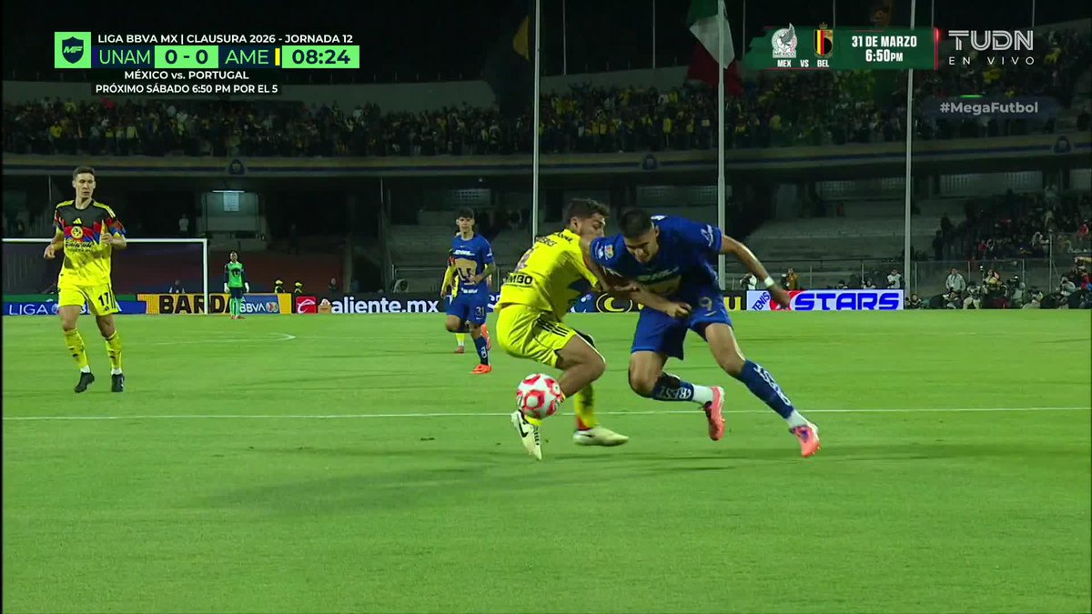 🚨 ¡YA HAY POLÉMICA! 🔥🔥🔥 ¡El Memote CAYÓ EN EL ÁREA, Pumas pedía penal pero el árbitro dijo que NO HAY NADA! 🤯❌🔍 🇲🇽 #MegaFutbol 🇺🇸 #SabadoFutbolero