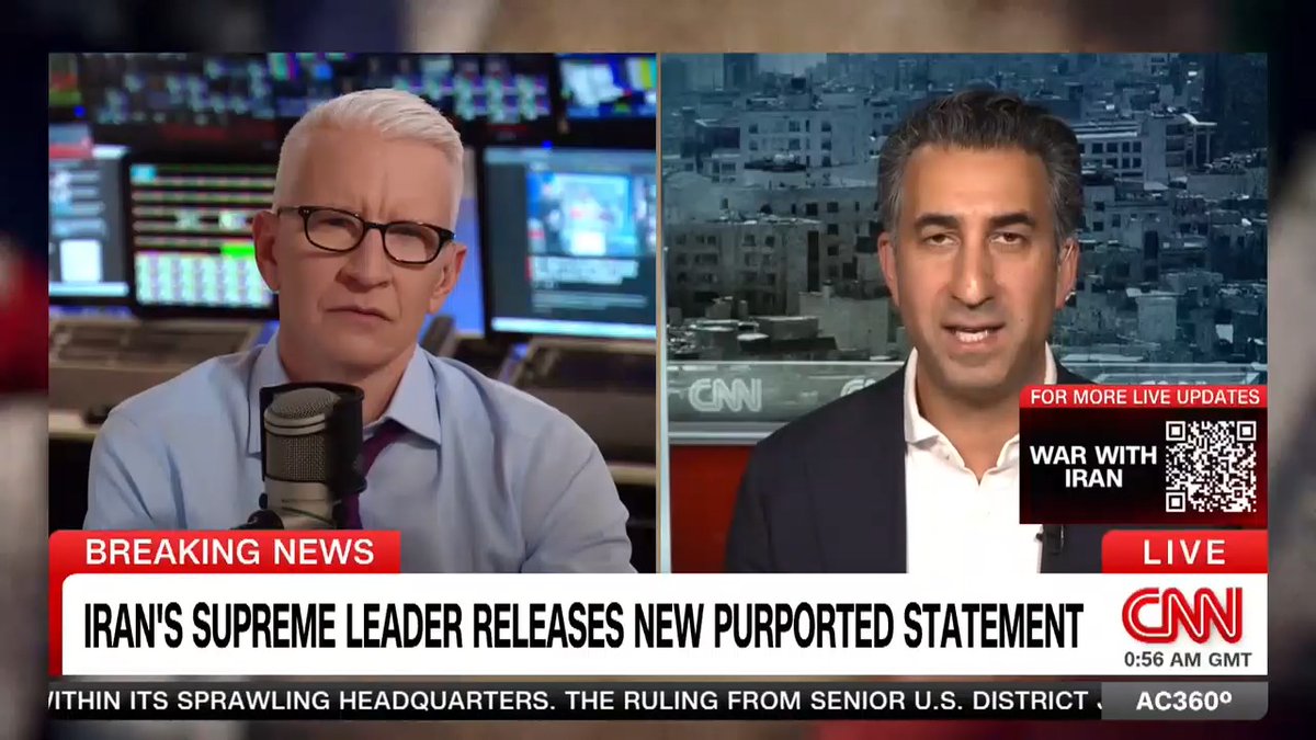 CNN Global Affairs Analyst Karim Sadjadpour believes the nature of the war in Iran has changed for the U.S. "I think this began as a war of choice for President Trump and it's morphed into a war of necessity," he says.