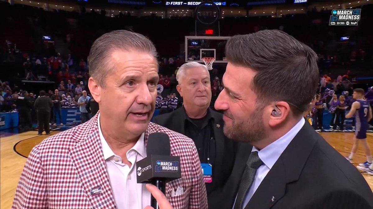 "What you saw is what he be's." 😮💨 Coach Calipari says that Darius Acuff Jr. lets his work do the talking as he joined Jared Greenberg postgame 🗣️