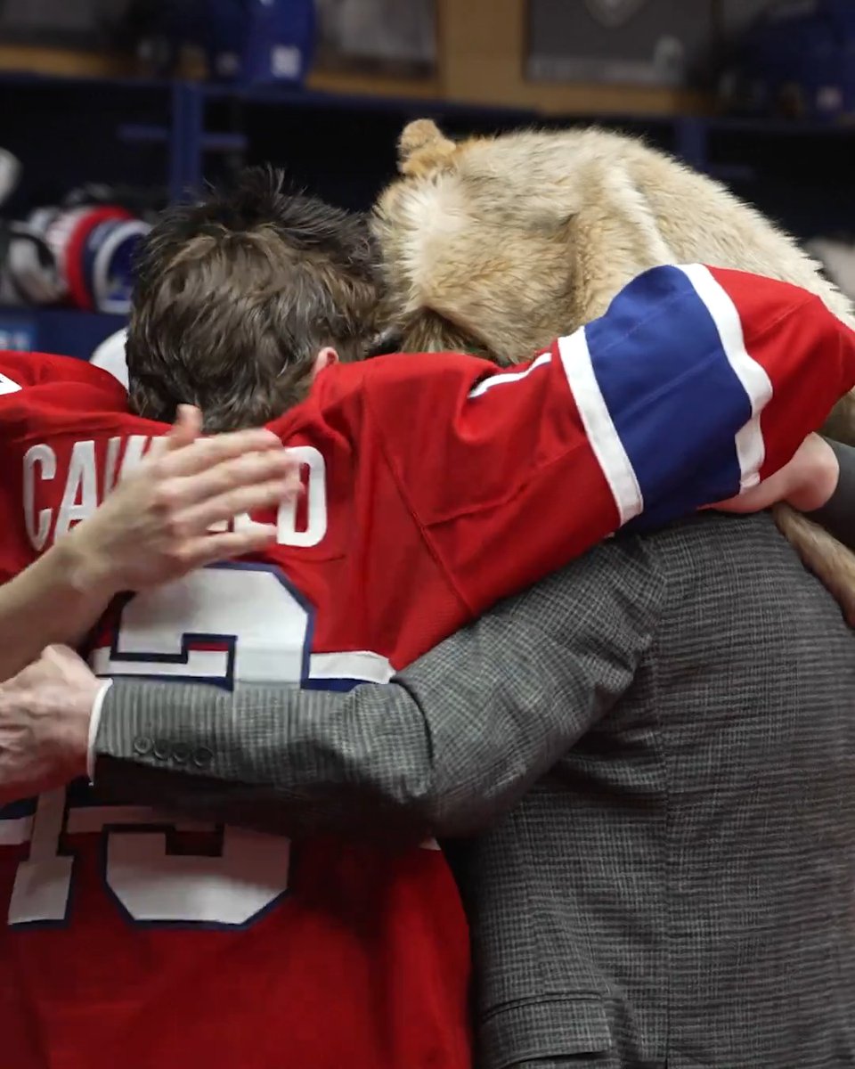Dans la catégorie : Vidéos les plus adorables de la saison 🥹 Candidate for the most wholesome video of the year #GoHabsGo