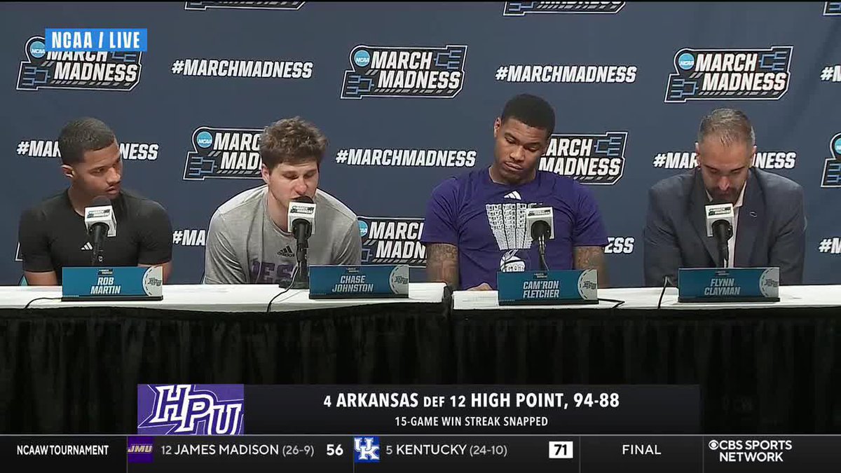 "High Point is the best decision I've ever made in my life to go there." — .HPU Men's Basketball guard Chase Johnston
