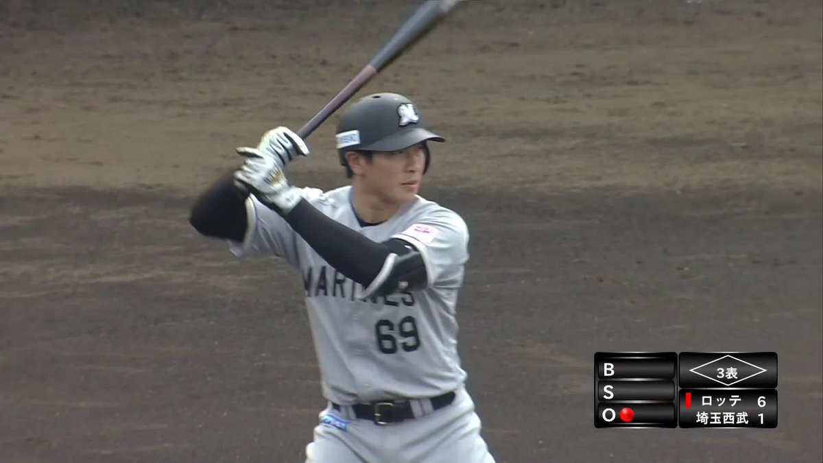 🌸サクラサク🌸 岡村了樹 光る高卒ルーキー 初ホームラン初打点 ⚾️西武×ロッテ（ファーム） #chibalotte #だったらDAZN DAZNならファーム戦も見られる📱 ✔ 月々2,300円（年間プラン・月々払い） ✔ 初月無料キャンペーン中（〜4/19まで） ▶ 視聴はこちら