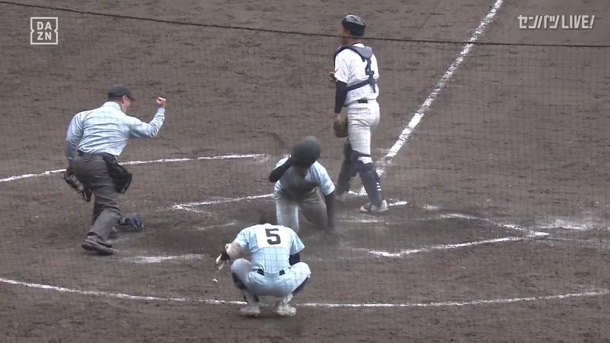 均衡は破れず 大垣日大・松井満詩 渾身のバックホーム ⚾️近江×大垣日大(第98回選抜高校野球) 🆓DAZNで全試合無料配信中 #センバツ #だったらDAZN