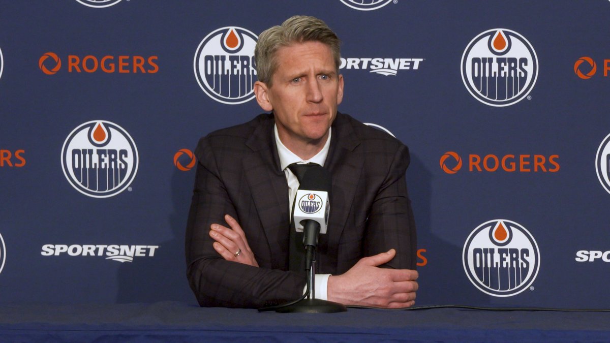 "Special teams were a big part of the story tonight." Coach Knoblauch share post-game remarks following the #Oilers defeat to the Lightning. Enterprise | #LetsGoOilers