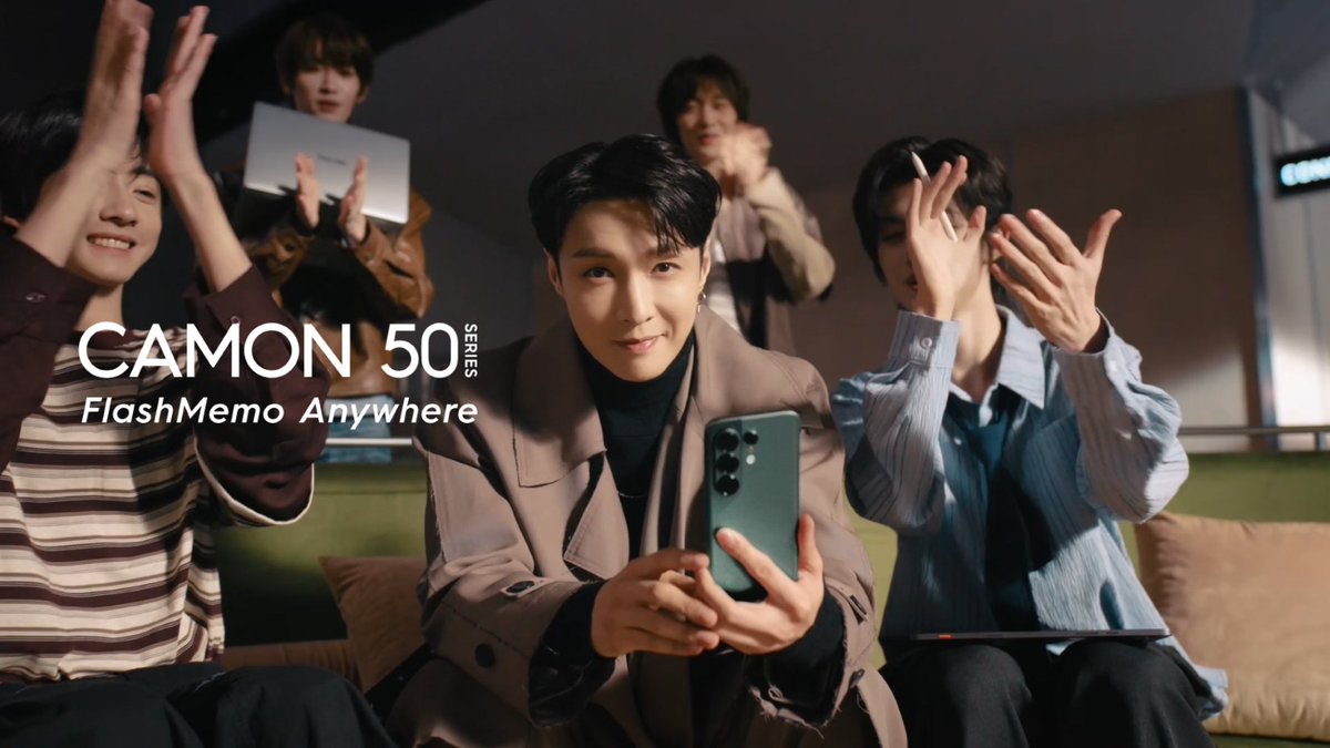 From Lay Zhang's next shooting plan to every creative brainstorm, #CAMON50Series's One‑Tap FlashMemo captures every detail in an instant — never missing a thought across multiple moments, all with just one tap. Ready when inspiration hits? 😎 #TECNOxLayZhang #LayZhang #TECNO #CAMON50Series #FlashMemoAnywhere #PerfectSnapAnyZoom