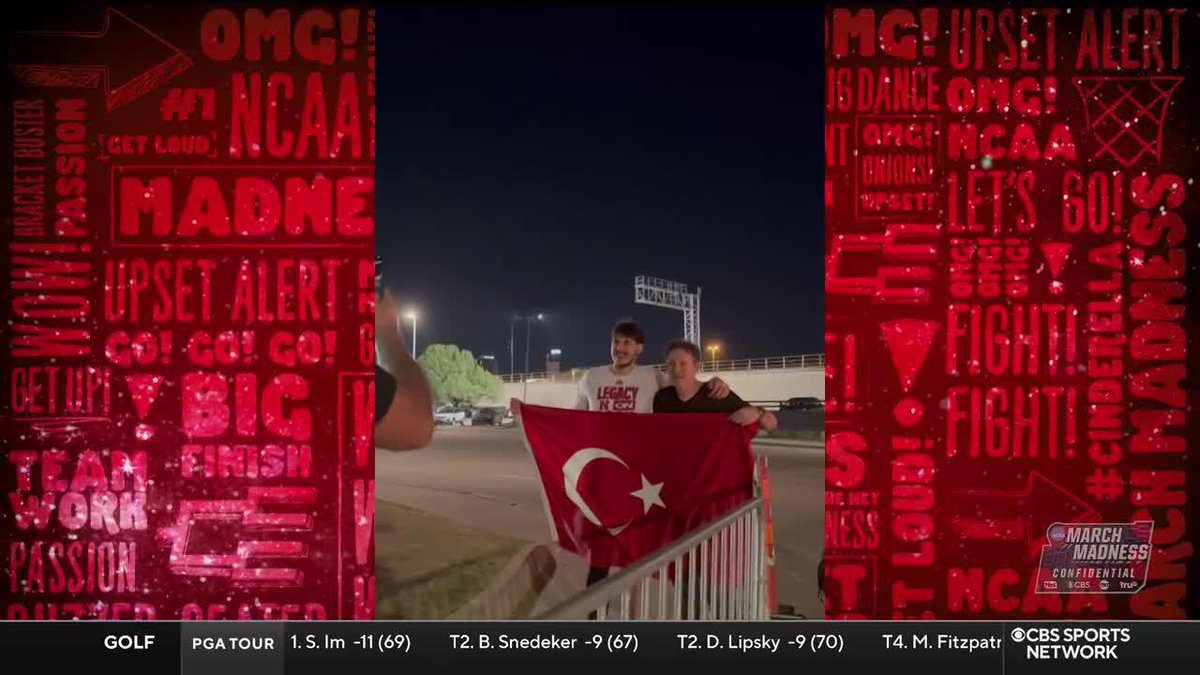 Berke Büyüktuncel's family flew across the world from Turkey to Oklahoma City to catch his game vs. Vanderbilt ✈️🏀 .Nebraska Men's Basketball
