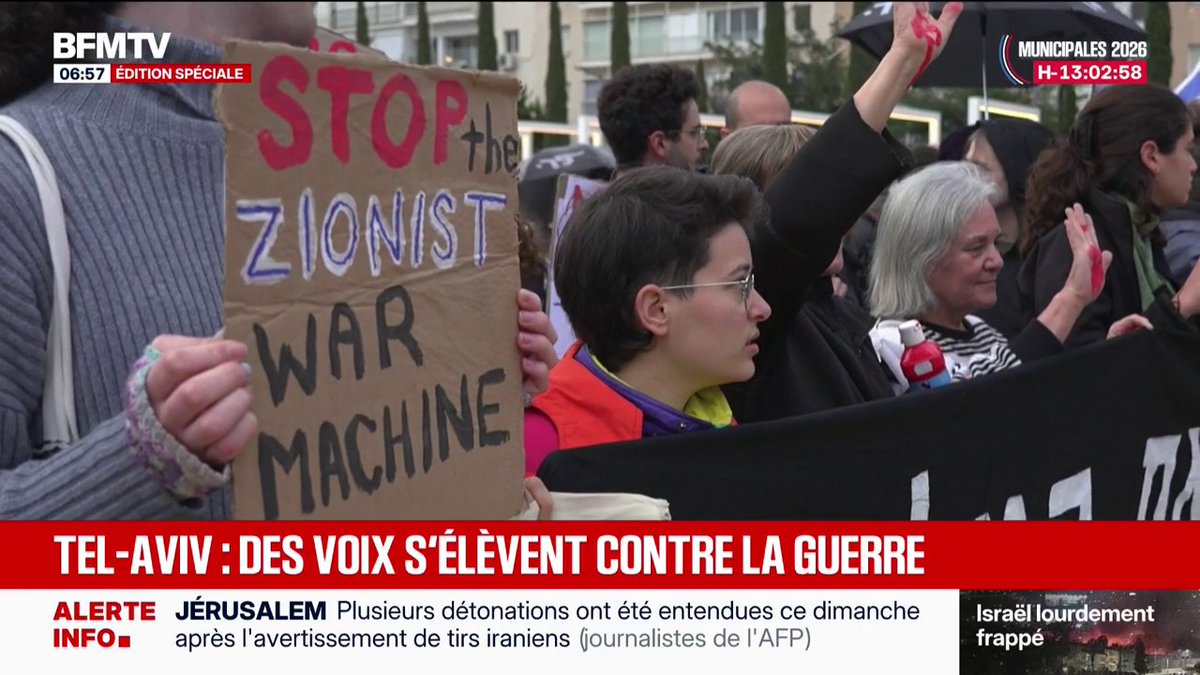 💬 "La solution ce n'est pas la guerre, ce sont les accords" En Israël, des voix s'élèvent contre la guerre