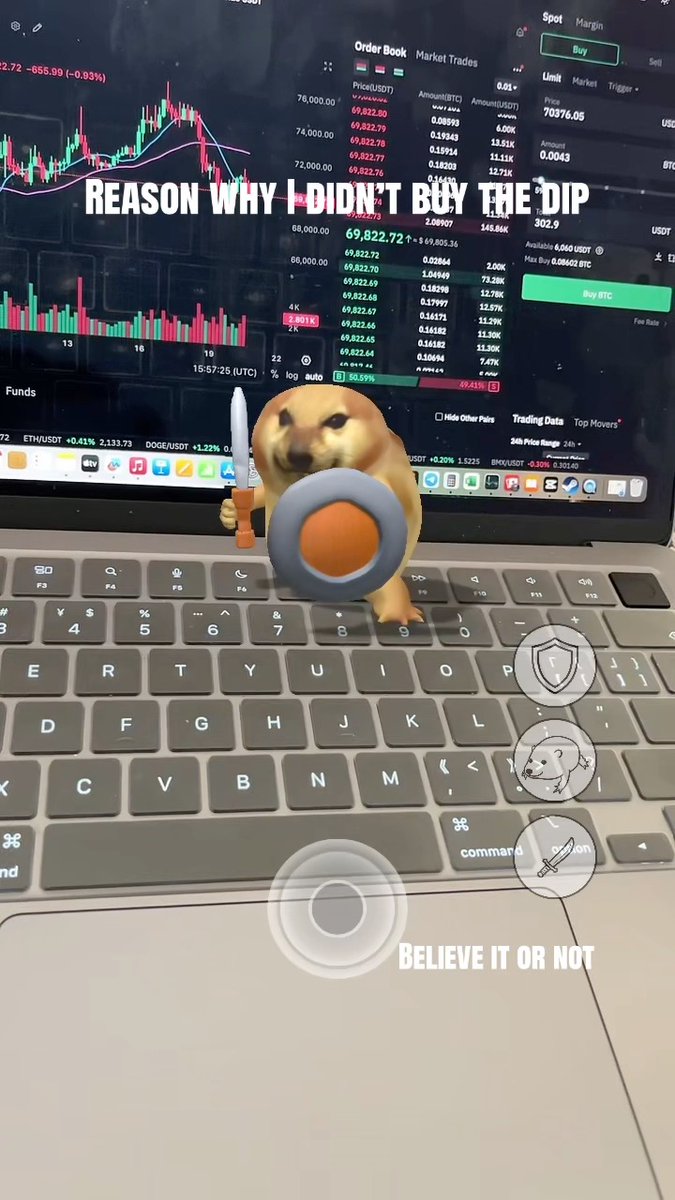 Believe it or not, this is why I can't buy the dip.