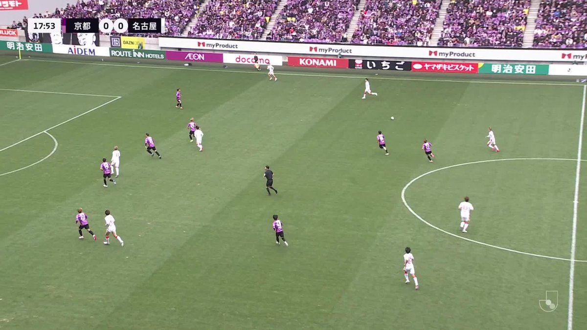 ユース出身、期待のドリブラーが名古屋での初ゴール✨️ 🎦 ゴール動画 🏆 明治安田Ｊ１百年構想リーグ 地域リーグラウンド 第8節 🆚 京都vs名古屋 🔢 0-1 ⌚️ 19分 ⚽️ 甲田 英將（名古屋） #Ｊリーグ