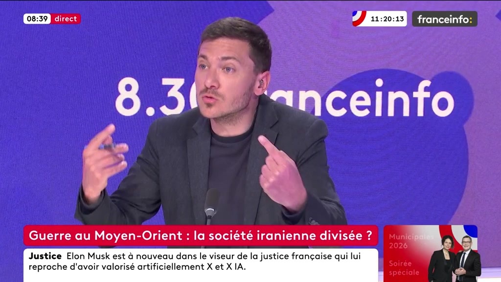 "De plus en plus de gens sont contre la guerre" en Iran, selon la sociologue franco-iranienne, Azadeh Kian. "Ils constatent l’ampleur des dégâts" et le régime reste en place, "de plus en plus radicalisé". Les guerres dans la région “n’ont jamais amené la démocratie."