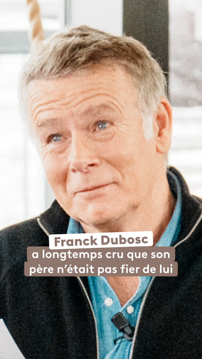 « J'ai toujours cru qu'il n'était pas fier de moi. » Franck Dubosc revient avec émotion sur le jour où il a découvert que son père était, en réalité, très fier de lui. "Les Rencontres du Papotin" avec Franck Dubosc est disponible sur notre plateforme 👉