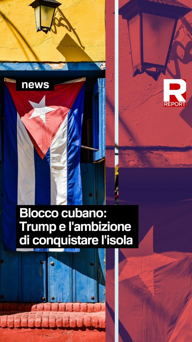 Da quando Trump ha imposto l’embargo petrolifero a Cuba, la situazione nel Paese è precipitata. Il sistema sanitario è al collasso. L'obiettivo è provocare un crollo economico che porti alla caduta del regime senza ricorso a un intervento militare. Anche #Report è sul posto.