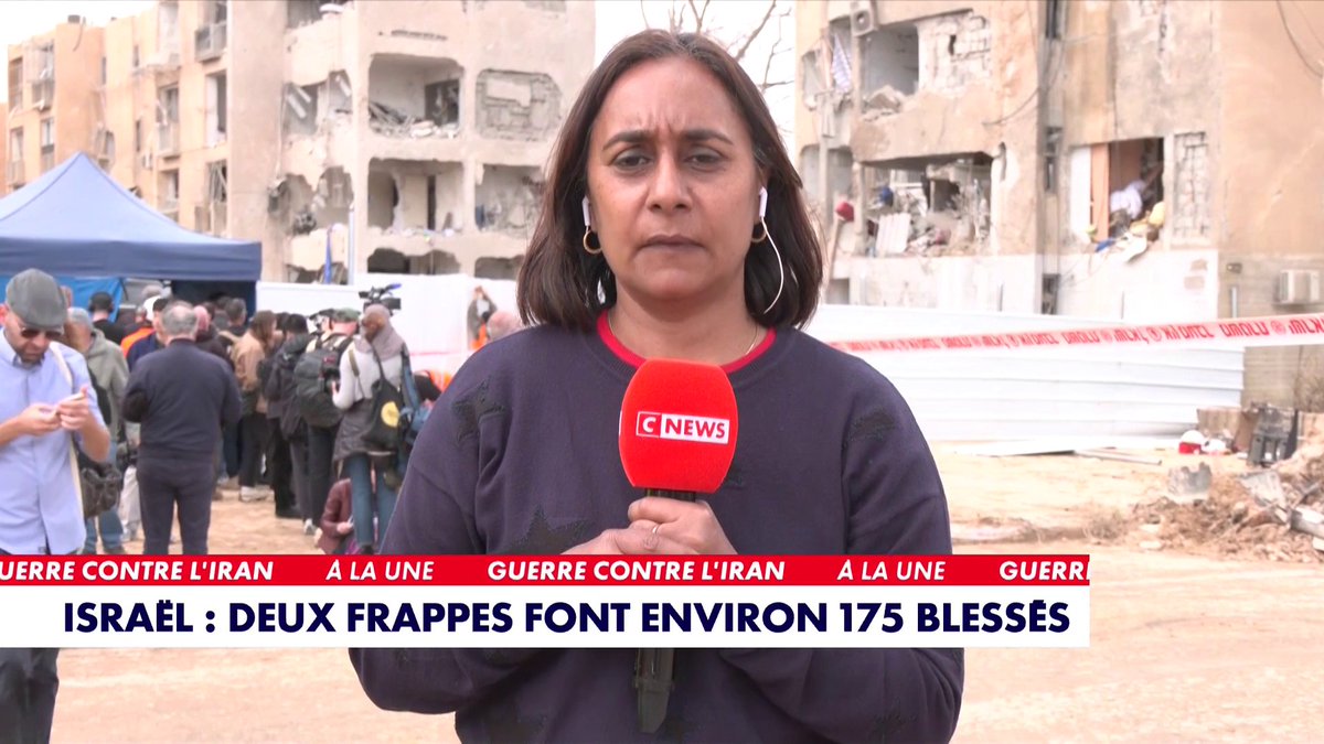Israël : 175 blessés à Arad après une frappe iranienne dans la nuit. Les dernières informations en duplex d'Arad avec notre journaliste sur place. Toute l'info est à retrouver sur