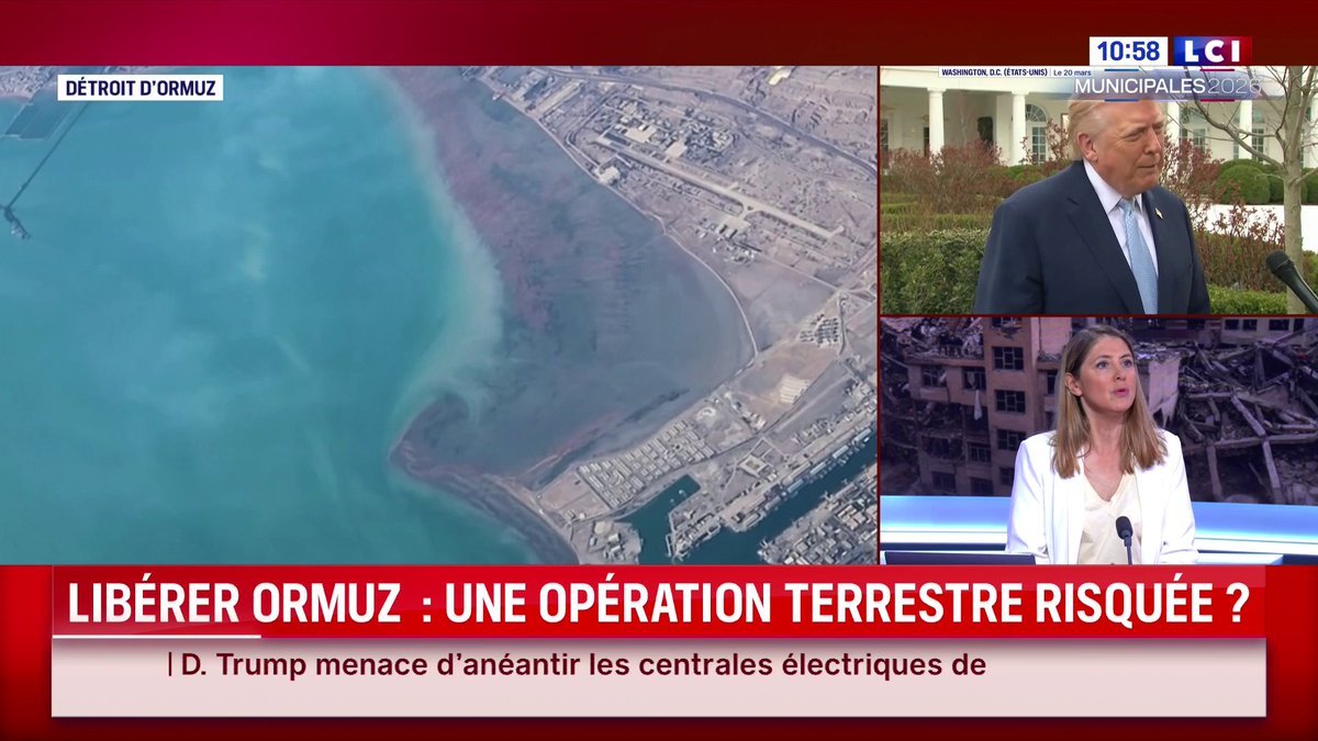 🔴 Détroit d’Ormuz : Donald Trump pose un ultimatum de 48 heures 🗣️ "Au fil de ses déclarations, il s’enferme dans une impasse qui pourrait le conduire à frapper des infrastructures iraniennes, avec des répercussions directes sur la population", analyse Magali barthes
