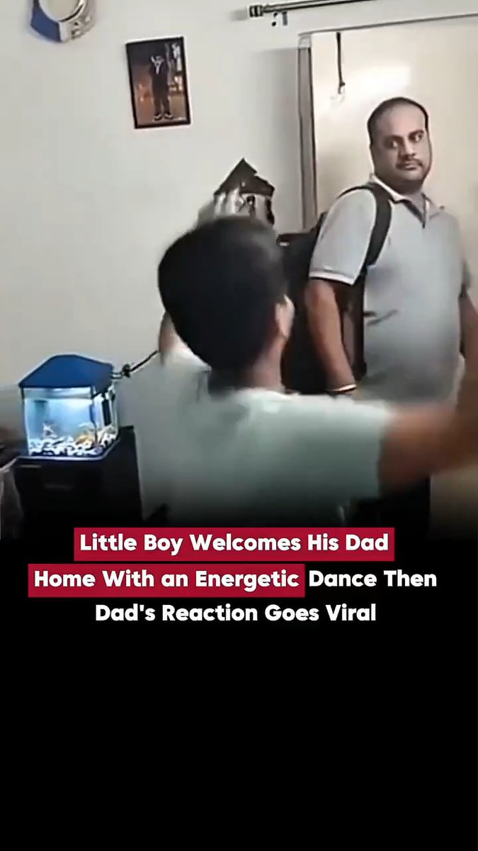 I was waiting for a slap by the looks on his father's face 😂