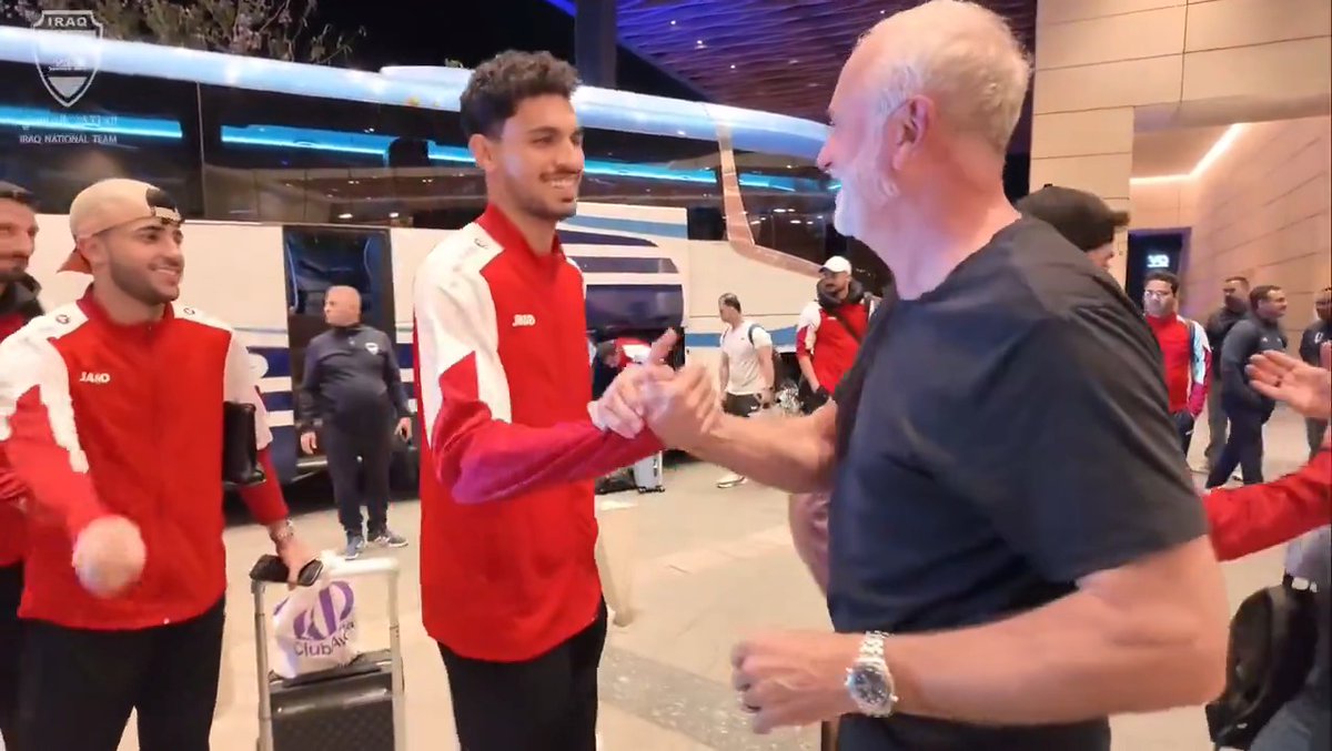 🇮🇶 وصولُ منتخبِنا الوطني إلى المكسيك، استعداداً لخوضِ منافساتِ الملحقِ الحاسم المؤهل إلى كأسِ العالم. 🇮🇶 Our national team has arrived in Mexico, in preparation for the decisive Intercontinental Playoff on the road to the FIFA World Cup.