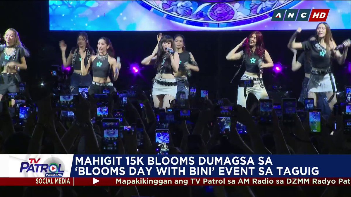 Dinumog ng Blooms ang send-off event at free show ng nation's girl group BINI. Hindi rin naiwasang maging emosyonal na BINI members nang batiin sila ng ilang celebrities bago ang kanilang inaabangang Coachella performance.