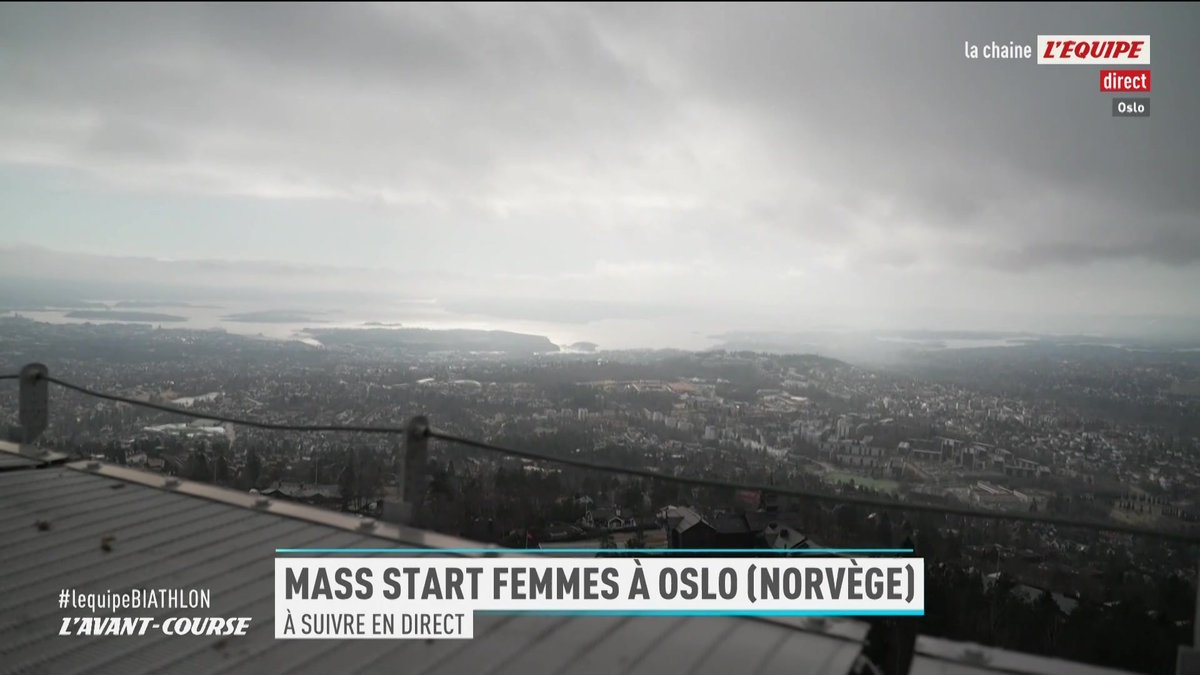 Dernier jour de biathlon cette saison : pour l'occasion, nos reporters prennent de la hauteur à Oslo-Holmenkollen. Le biathlon c'est à suivre sur la chaine L'Équipe #lequipeBIATHLON