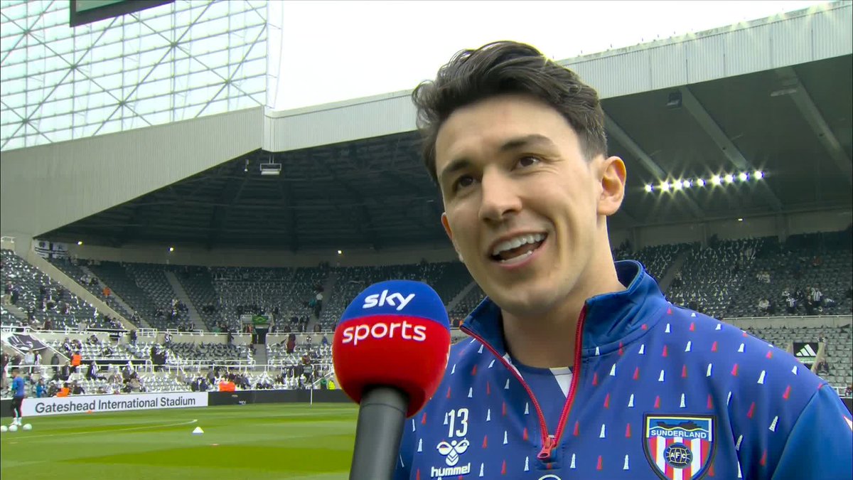 "We've got one hell of a squad, we know the game plan." Sunderland's Luke O'Nien looks ahead to the Tyne-Wear derby 👀