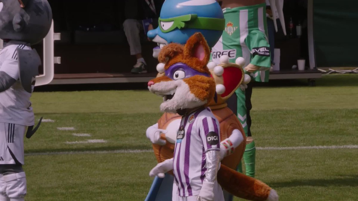 💨 ¡Esta mascota va en moto! LALIGADELASMASCOTAS | Málaga CF