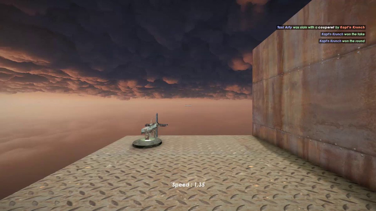 There's a gun in STRAFTAT that my buddies and I lovingly call "the goybeam" and it's the funniest gun ever