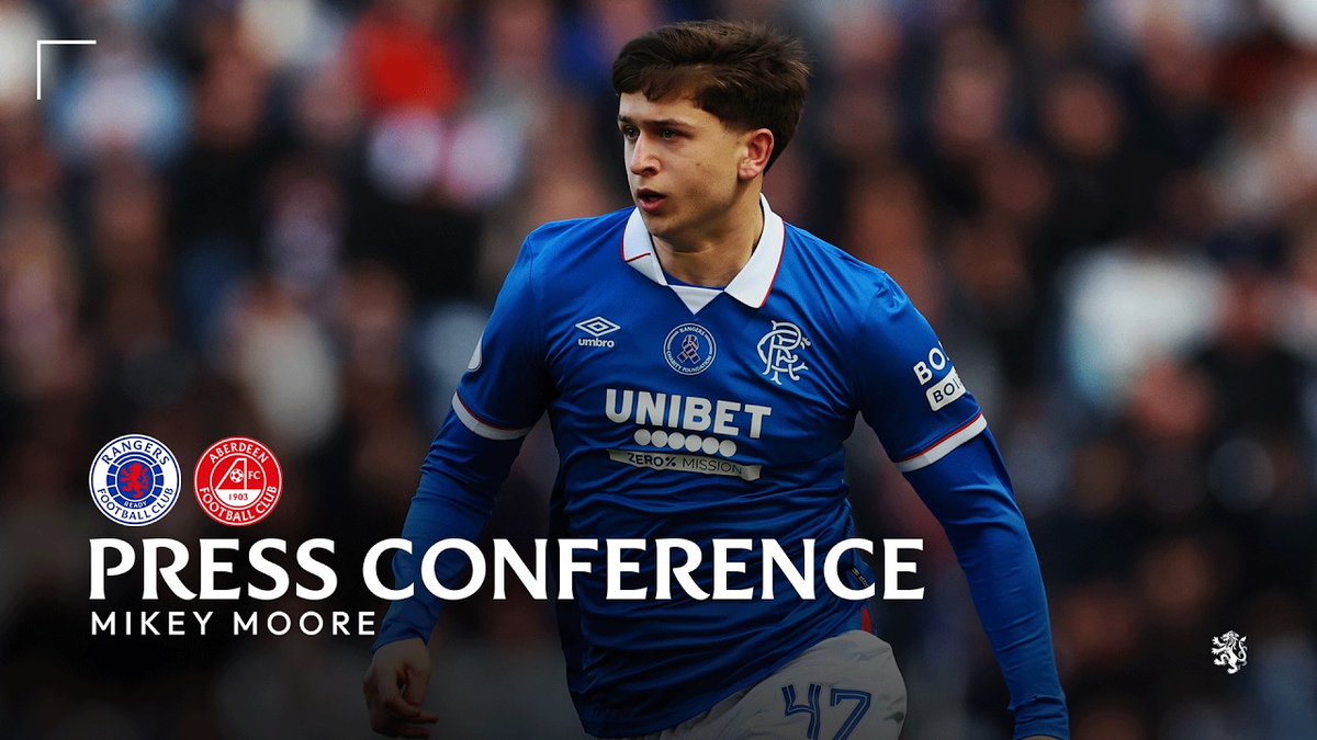 🎙️ Mikey Moore spoke to the media after scoring in our 4-1 win over Aberdeen.