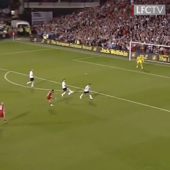 Throwback to this Maxi Rodriguez hat trick against Fulham😍😍 Still remember this game. Maxi was an underrated baller 🔥