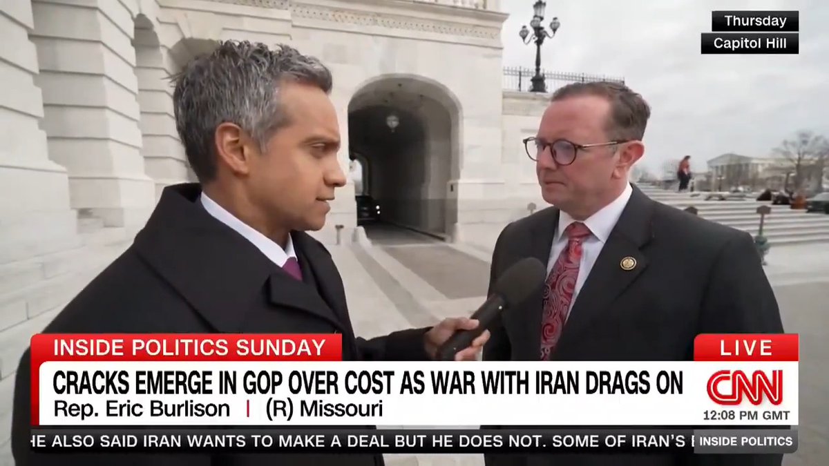 "I will not vote for a war supplemental... I am so tired of spending money elsewhere." Cracks are emerging in the GOP over the cost of the war with Iran, as President Trump faces crucial decisions on troops and a potential endgame. Manu Raju reports. #InsidePolitics