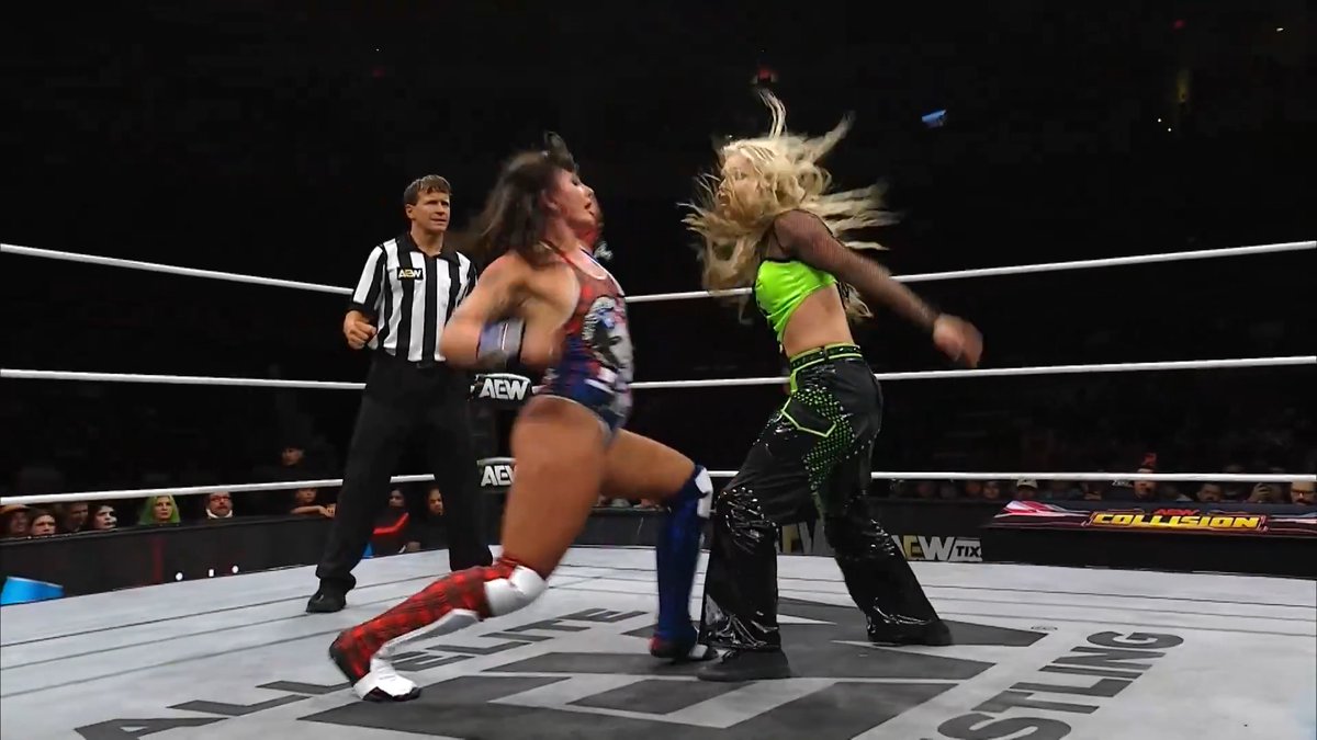 .Alex Windsor ใขใฌใฏในใปใฆใฃใณใถใผ + JAMIE HAYTER have been unbeaten since coming together as the Brawling Birds. They collided with the Sisters of Sin last night as a part of Slam Dunk Saturday! Watch the Slam Dunk Saturday #AEWCollision replay RIGHT NOW on @SportsOnMAX!