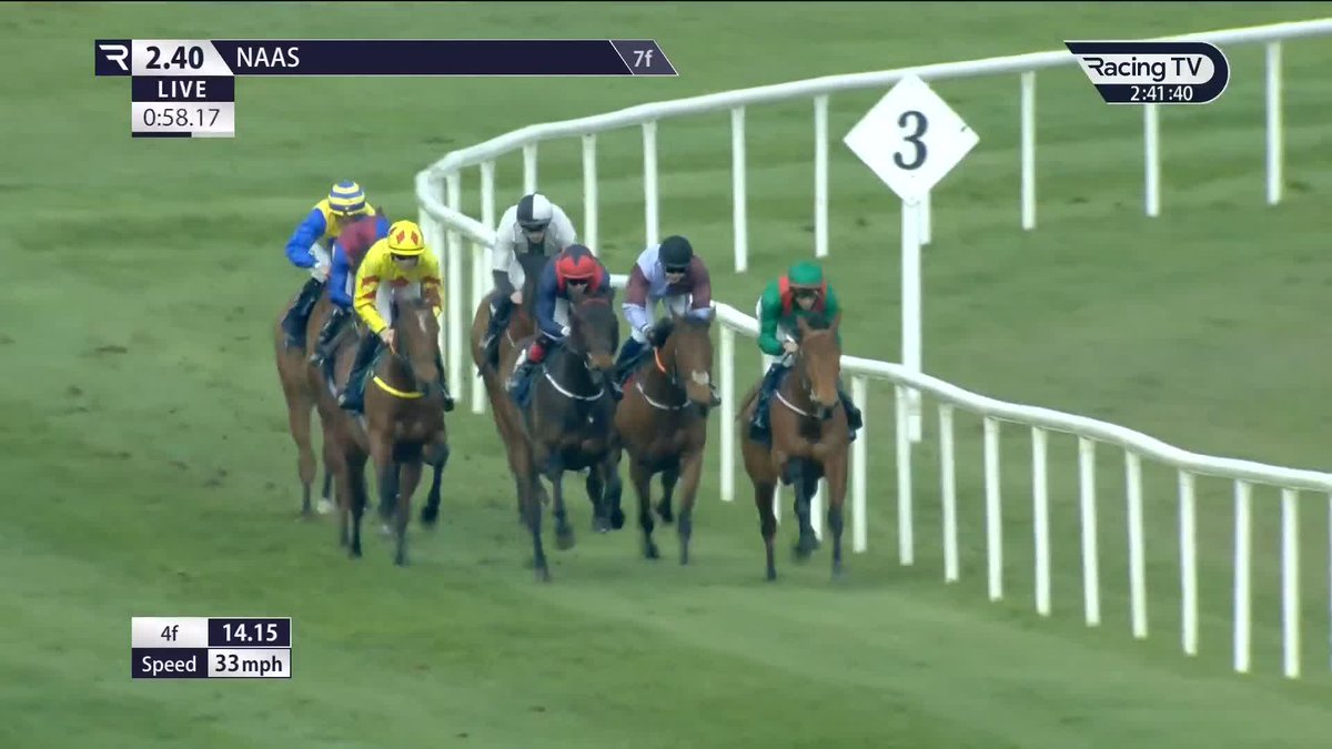Nice ride from Ryan Moore, who galvanises €1m buy Accredited (Siyouni) to a first success on his return to action in the Westerberg silks at Naas Racecourse