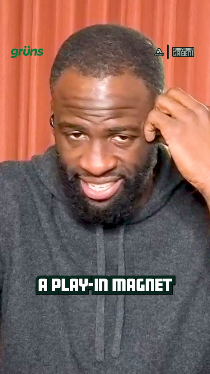 Draymond is tired of the Warriors being a Play-In Tournament team "I feel like every year we coming in saying that we wanna stay away from the play-in and I feel like the play-in attracts us... and it's like we just looking at the wall and spinning to the wall"