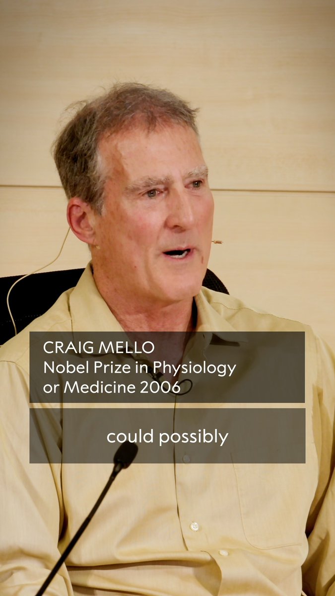 "Do you know the special place where all of the really coolest stuff is in your laboratory? It's in your trash can." Medicine laureate Craig Mello tells us all to take a second look at all the ideas stored in the trash can. Mello was awarded the 2006 medicine prize for work connected with the RNA interference - gene silencing by double-stranded RNA.