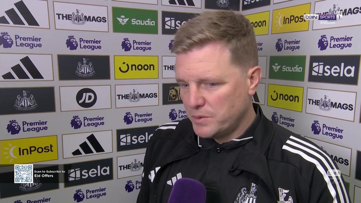 🗣️ "Today is a day for us to absorb what we've done and take the criticism." Eddie Howe spoke to Andy Kerr after Newcastle’s 2–1 defeat to rivals Sunderland. #beINPL #NEWSUN #NUFC