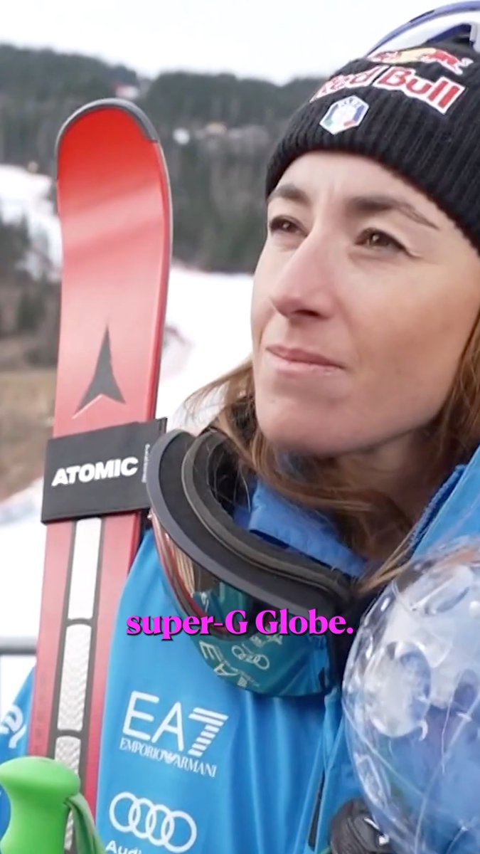 An emotional win for Sofia Goggia as she claims her first Super-G Crystal Globe in Lillehammer :trophy: