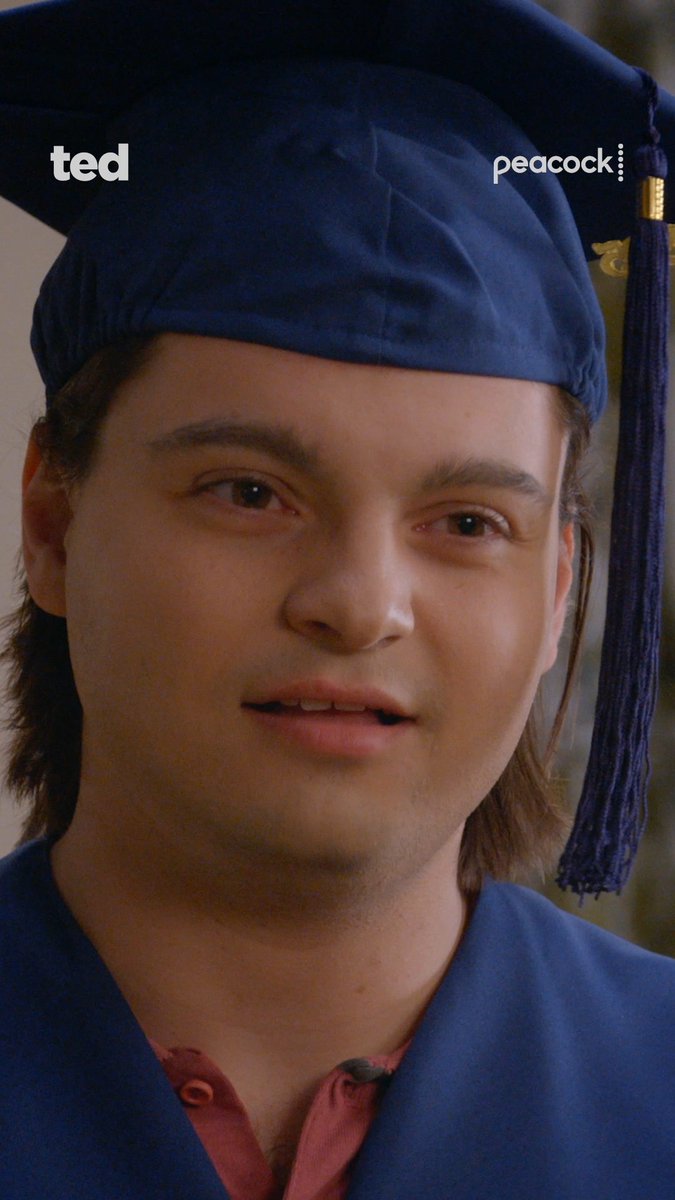 Adulthood is when doo-doos become stools. A new season of #ted is streaming now on Peacock.
