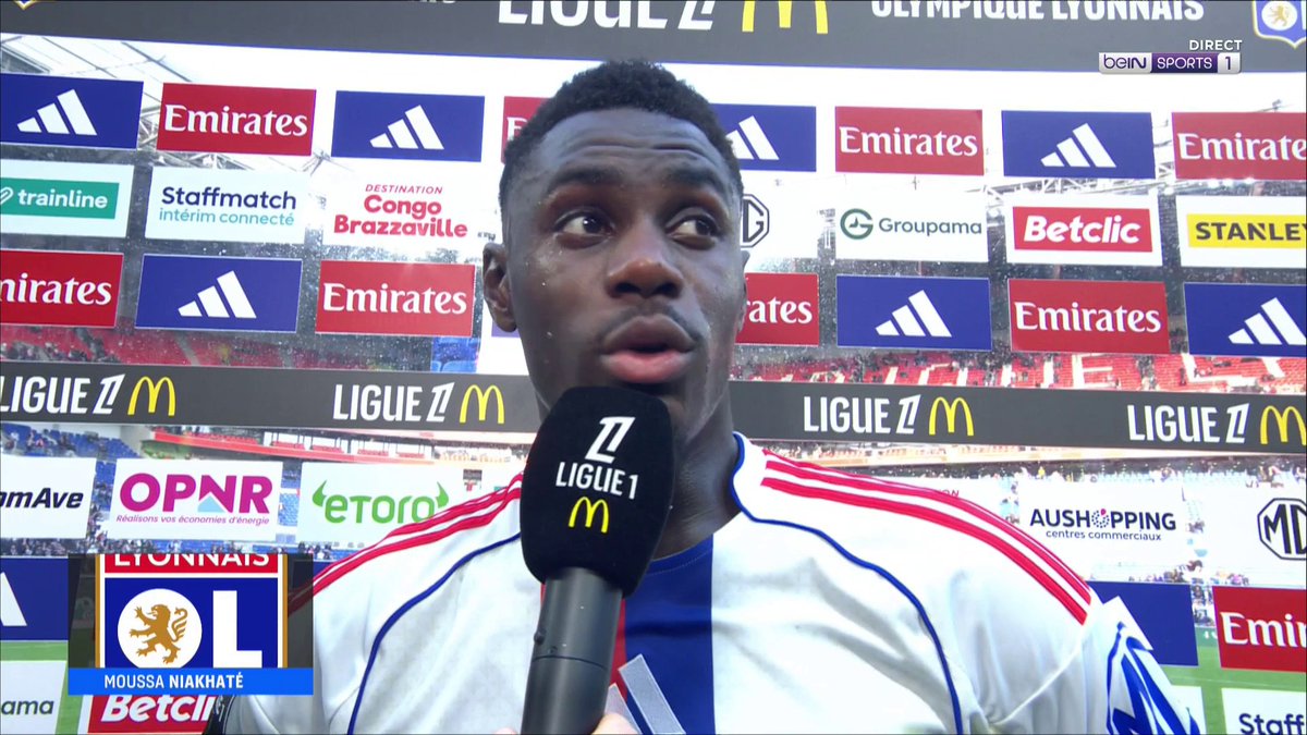 ⚽️ #Ligue1McDonalds 🗨️ Moussa Niakhaté : "Pour nous il y a clairement faute sur Endrick !" #OLASM
