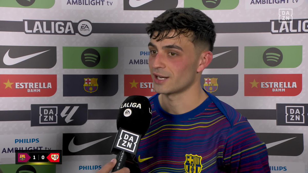 🗣️ Pedri: "Las piernas se notan después de la Champions. Pero no hay que poner excusas." El Rayo jugó el jueves y han tenido menos de 72 horas, han robado un penalti al Rayo y Lamine Yamal y Raphinha debían haber sido expulsados 🤢