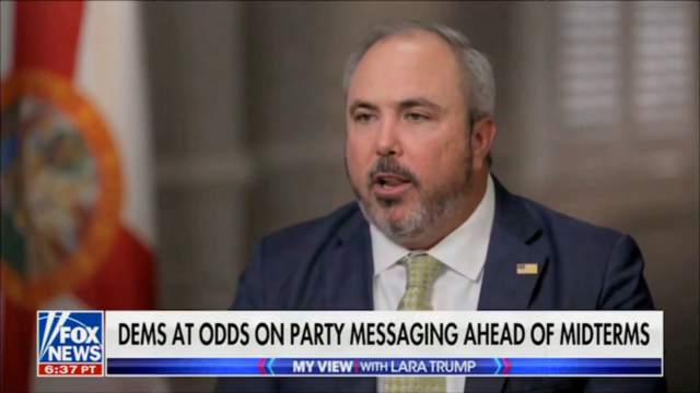 Democrats betrayed the working class. Chairman Joe Gruters: Democrats "used to fight for the American worker. Now they've abandoned that because they don't like the president. Everybody should be rejoicing...President Trump has brought trillions of dollars back in new investments."