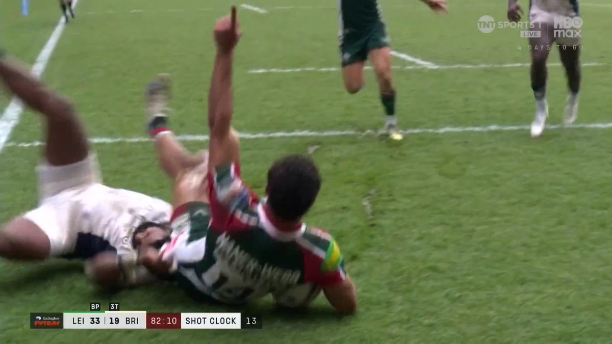 TRY OF THE SEASON!!! Quality finish with high stakes by denying Bristol two bonus points and bagging one of their own! Billy Searle a Moneyball signing. What a player! He shall be called Billy "Beane" Searle from now on...