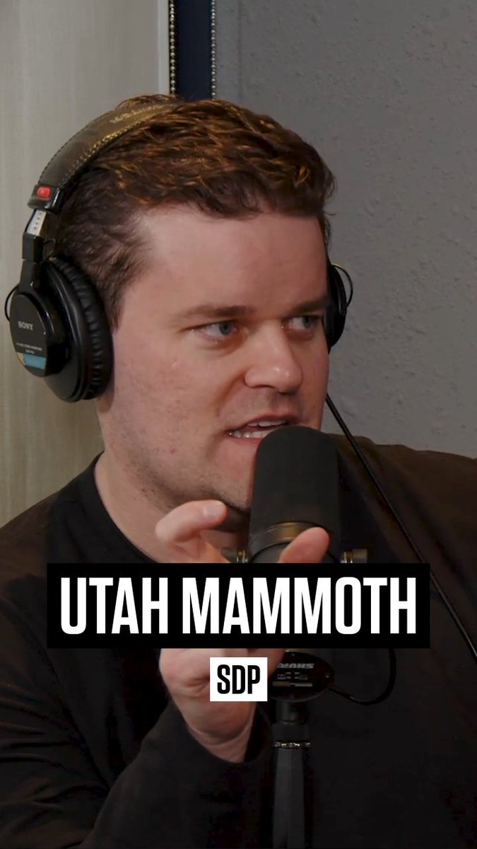 The Utah Mammoth won't have home ice advantage in the first round even though they're the better team 💸 #SDP