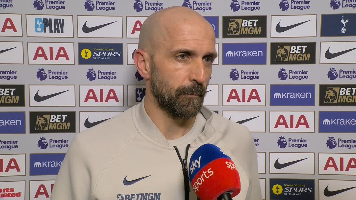 "It hurts a lot, everything is going against us" Assistant coach Bruno Saltor steps in for Igor Tudor due to a personal family matter for the Spurs boss 🗣️