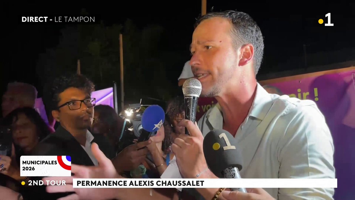 Municipales: Alexis Chaussalet annonce sa victoire au Tampon