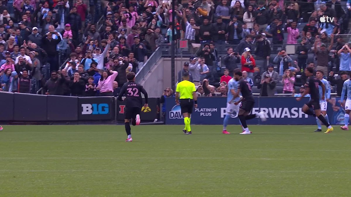Gonzalo Luján strikes 4 minutes into the game for Inter Miami CF 💥
