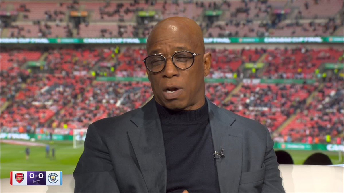 Ian Wright: “Gabriel Martinelli would always make my team, especially on a Wembley pitch like today. We need someone to run us out of problems.” 🤔 🎥 Sky Sports Football