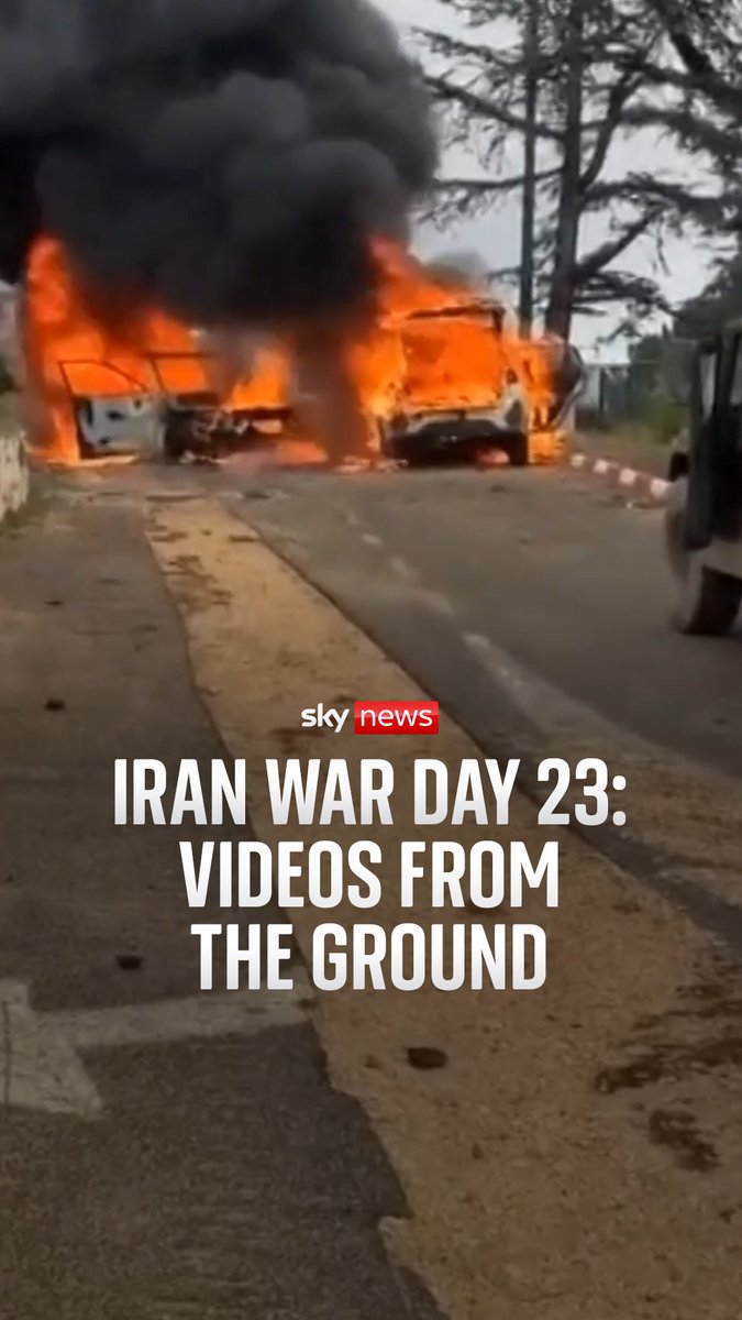 As the war in Iran enters its fourth week, the trajectory still points towards escalation. More than 150 people have been injured in Iranian missile strikes on the southern Israeli cities of Arad and Dimona, and Trump has issued an ultimatum to Iran. Sky's SallyLockwood reports. 🔗